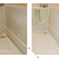 【清掃例】浴室 床・壁面（大分市のハウスクリーニングM&m）