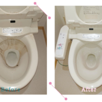 【清掃例】トイレ 水洗便器（大分市のハウスクリーニングM&m）
