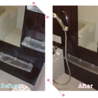 【清掃例】浴室（大分市のハウスクリーニングM&m）