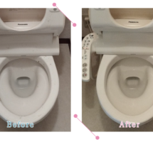 【清掃例】トイレ 便器（大分市のハウスクリーニングM&m）