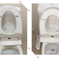 【清掃例】トイレ 便器（大分市のハウスクリーニングM&m）